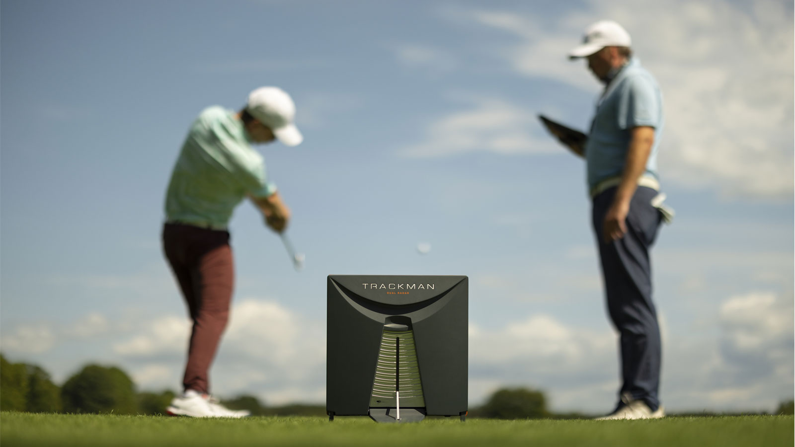Golf Lesson with TrackMan